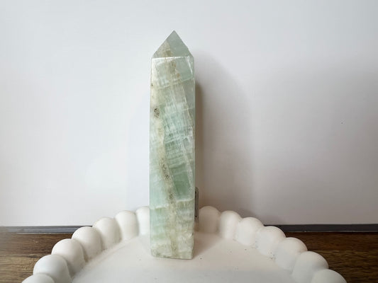 Pistachio Calcite Tower