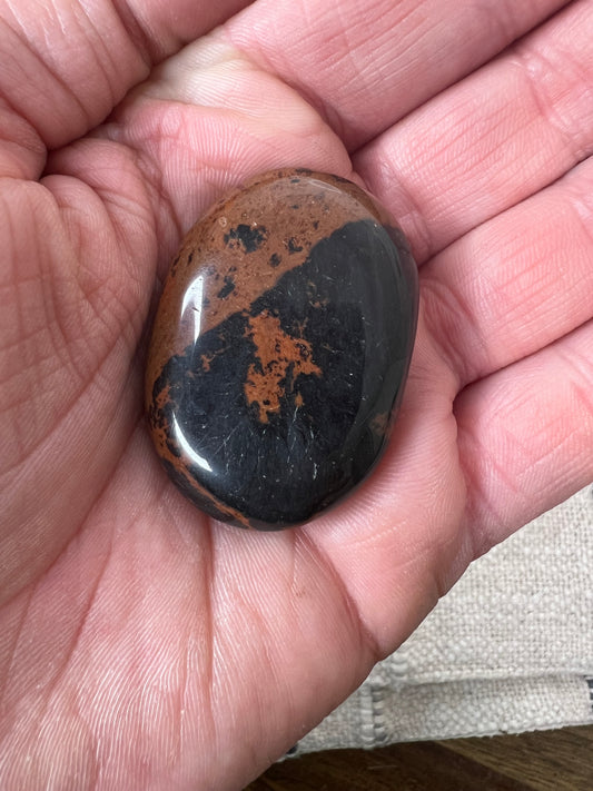 Mahogany Obsidian - Worry Stone