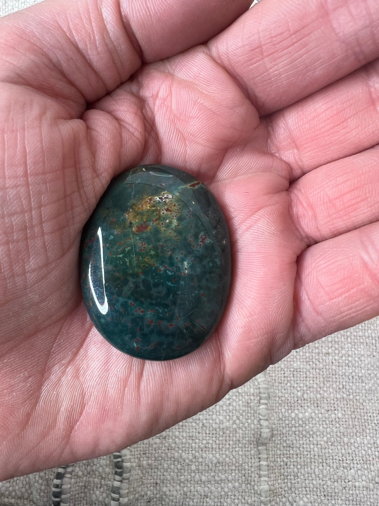 Bloodstone - Worry Stone