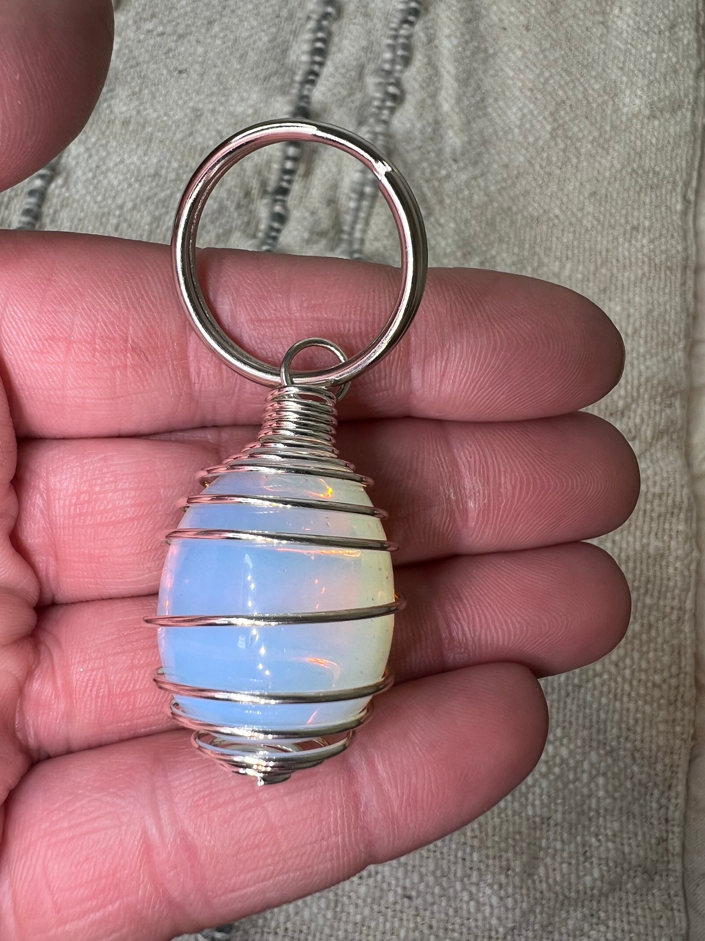 Opalite Keyring