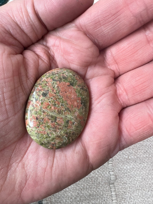 Unakite - Worry Stone