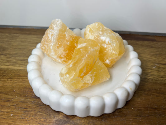 Orange Calcite - Raw
