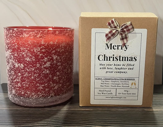 RED - Champagne & Strawberries