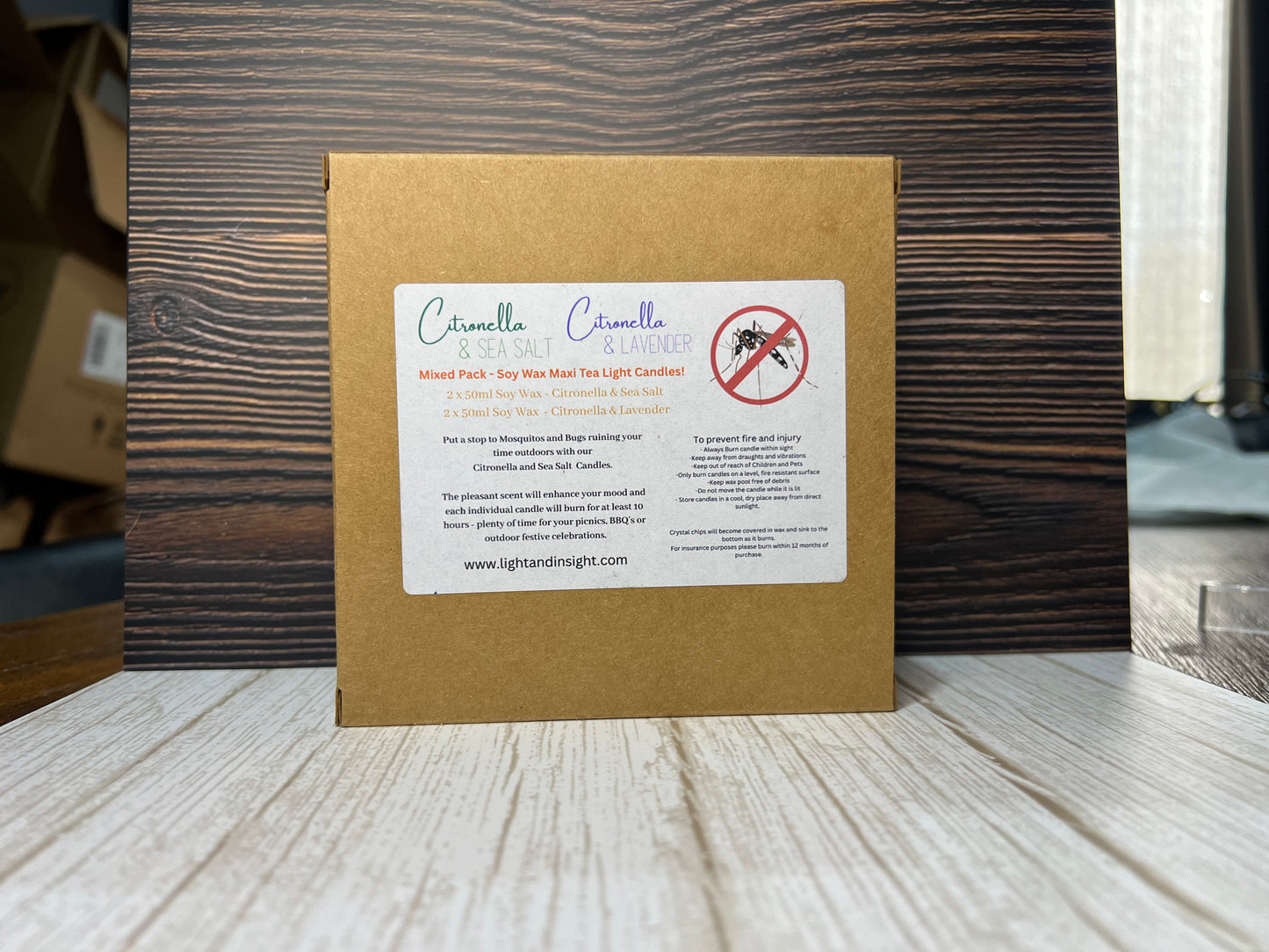 Citronella & Sea Salt/Lavender Mixed Pack