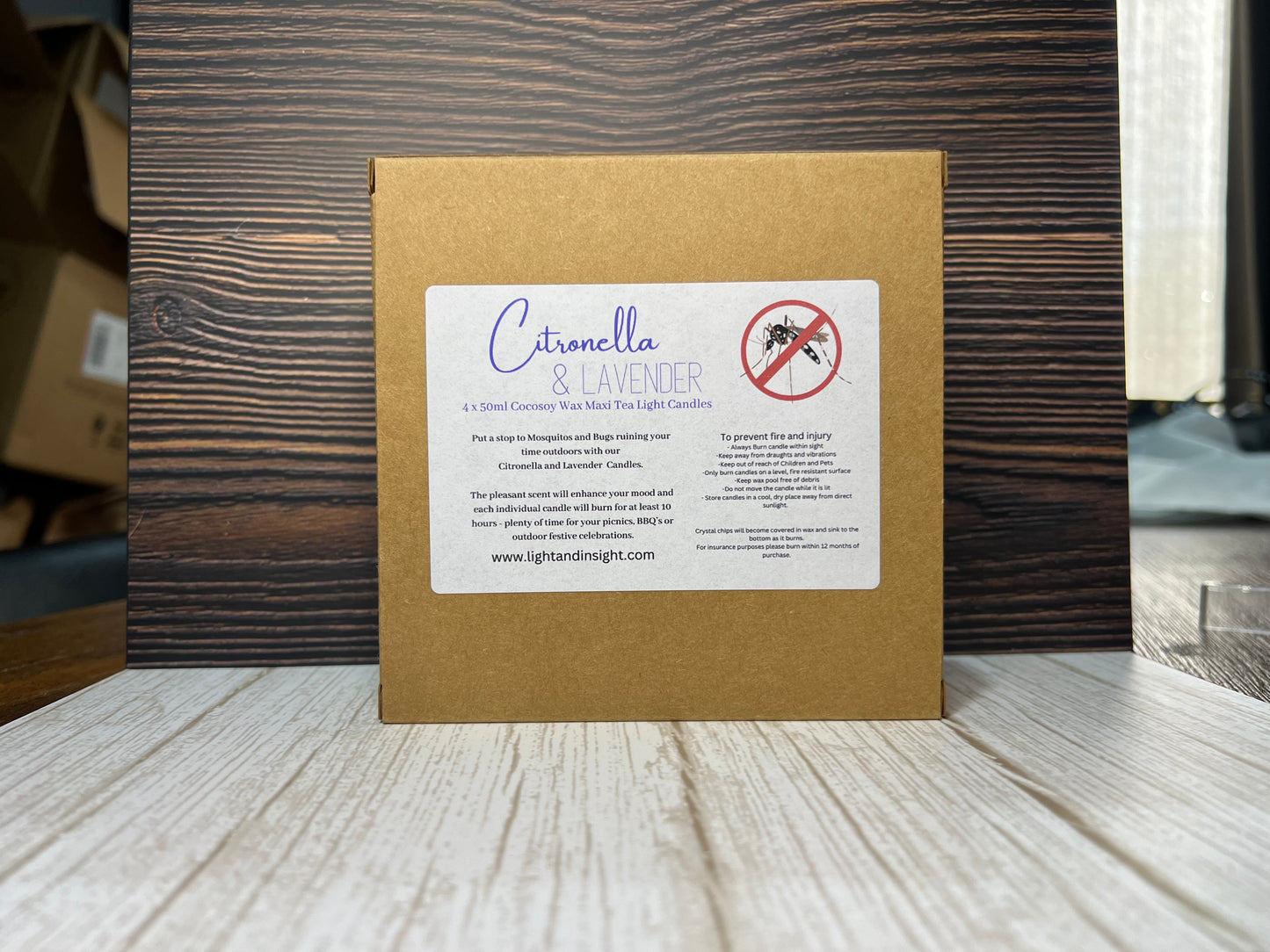 Lavender & Citronella Candle Packs