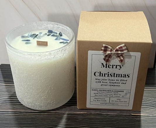 WHITE - Snowflakes & Cashmere