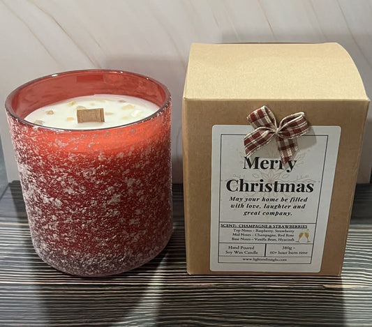 RED - Champagne & Strawberries