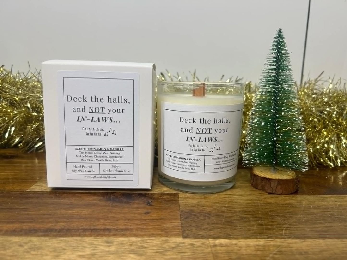 Deck the HALLS, and only the halls!!!! - Christmas Chaos Candle