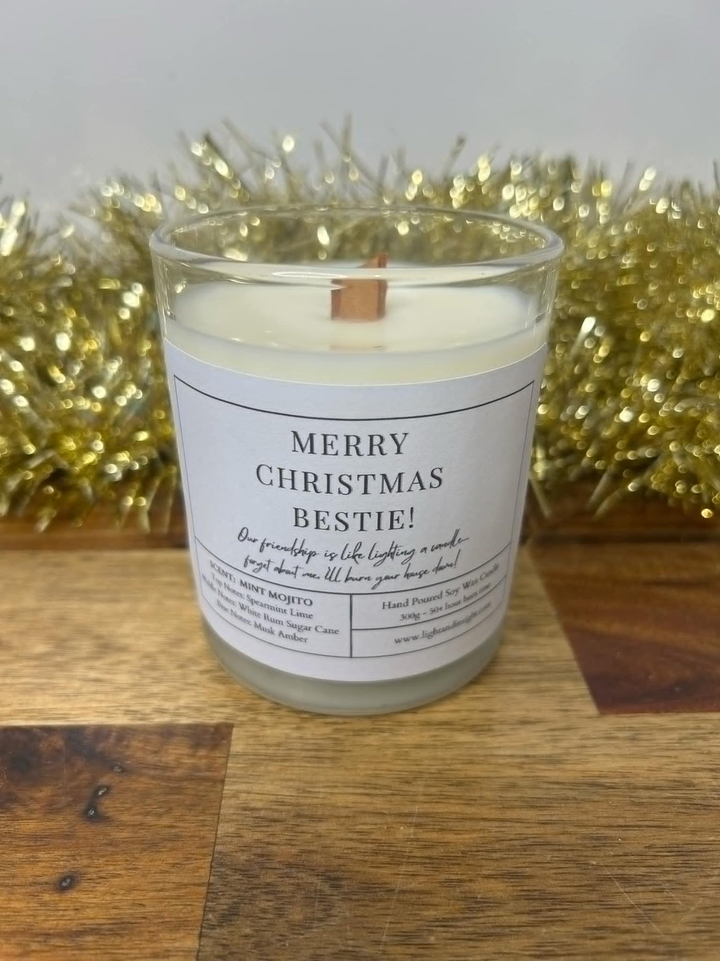 Merry Christmas Bestie - Christmas Chaos Candle