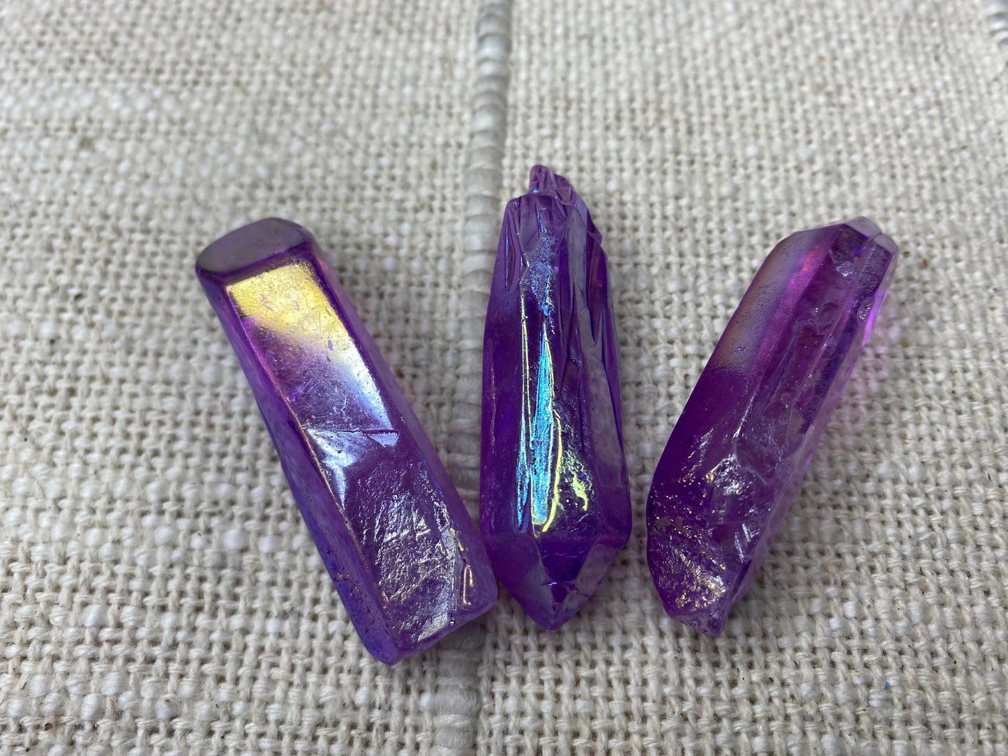 Angel Aura Quartz Point - Purple