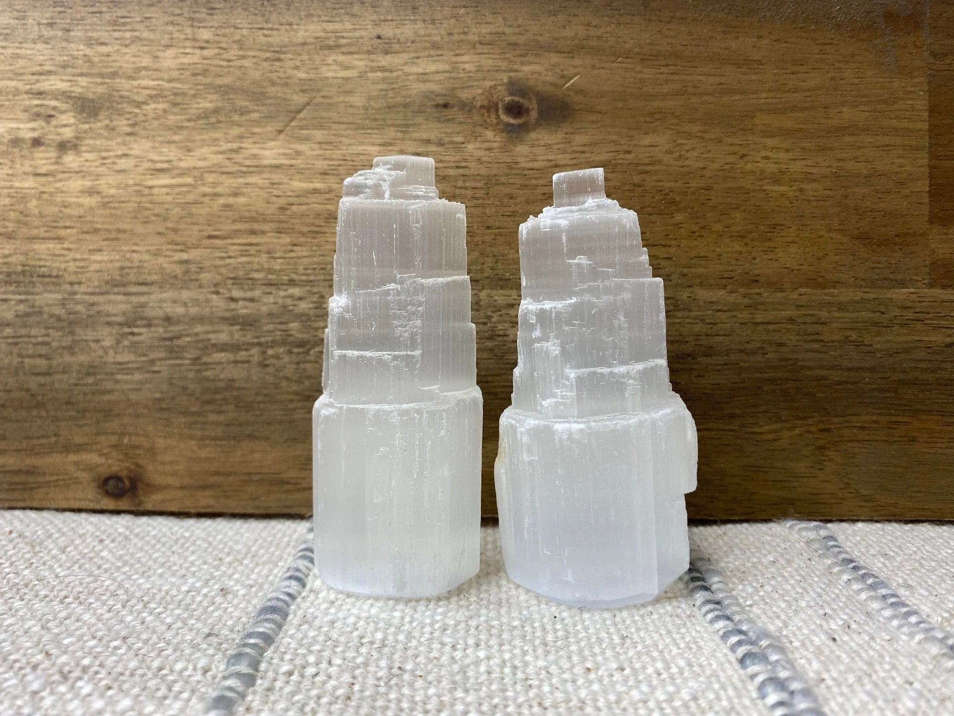 Selenite Mountain Tower - 7.5cm