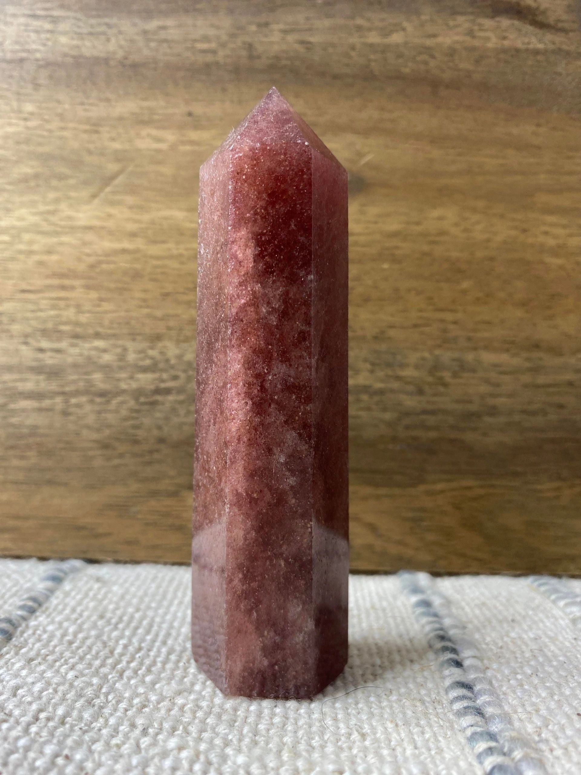 Strawberry Quartz Tower