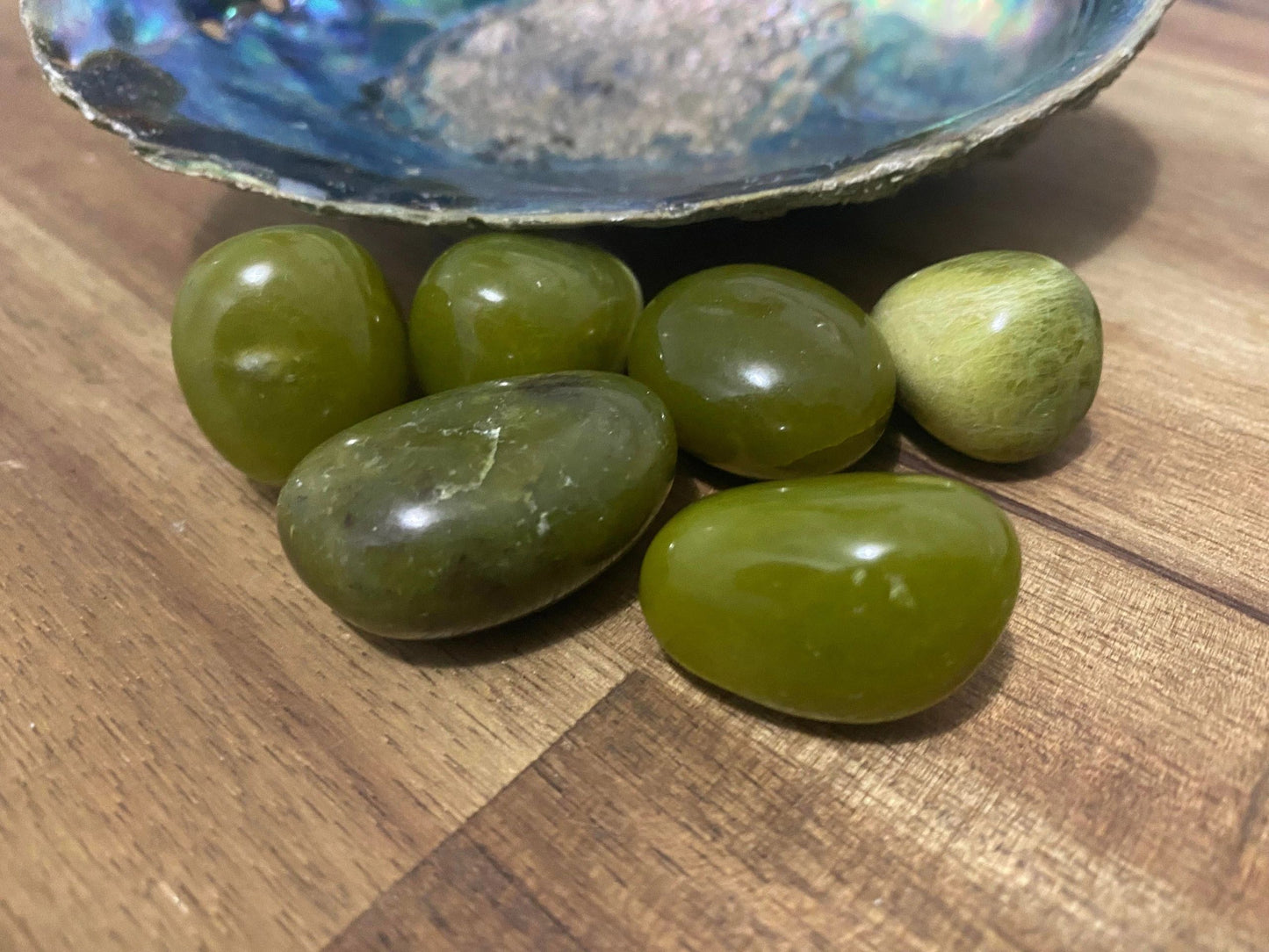 Jade (Olivine) Tumble Stone