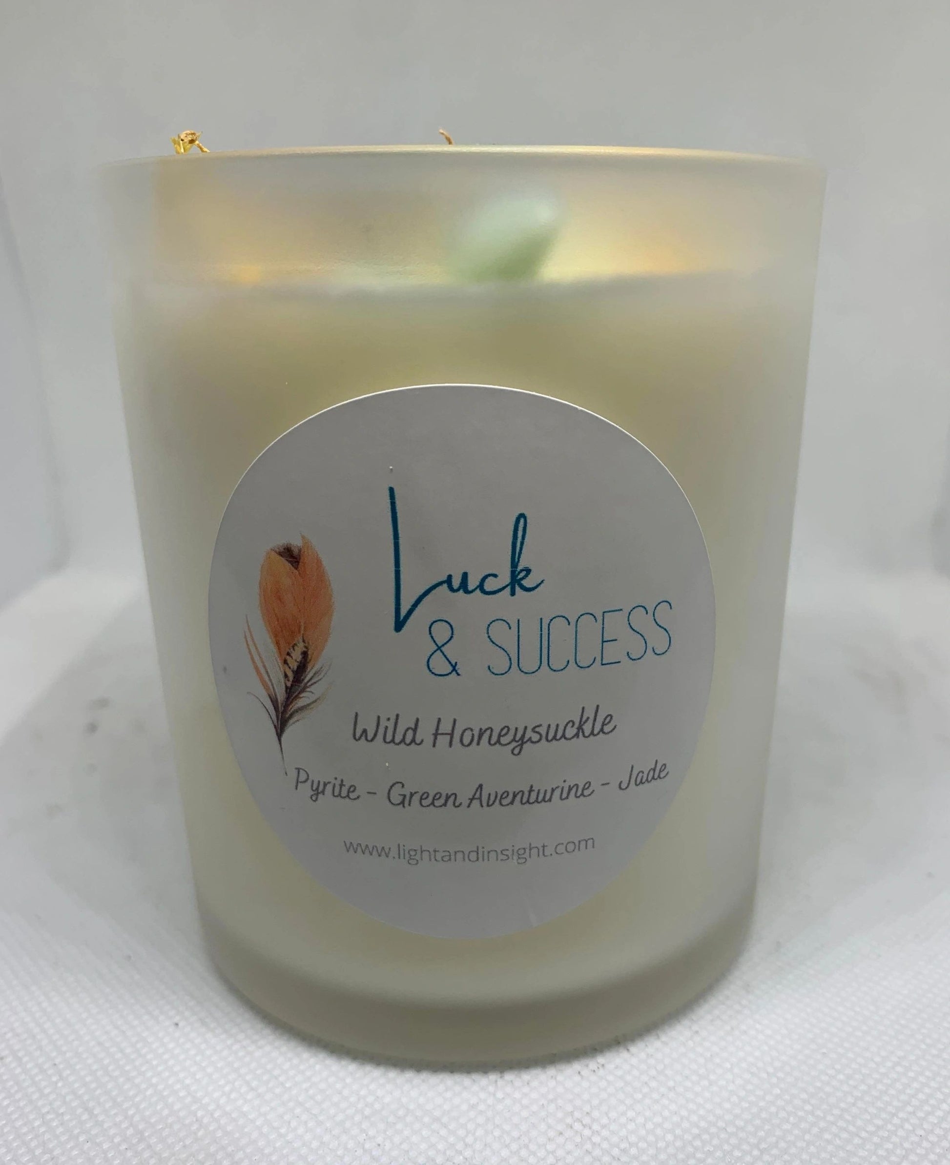 Luck & Success - Crystal Candle