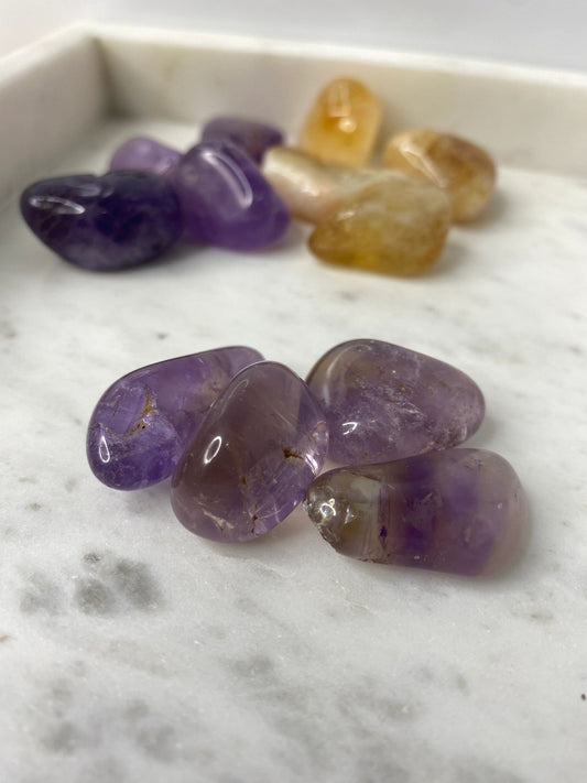 Ametrine Tumble Stone