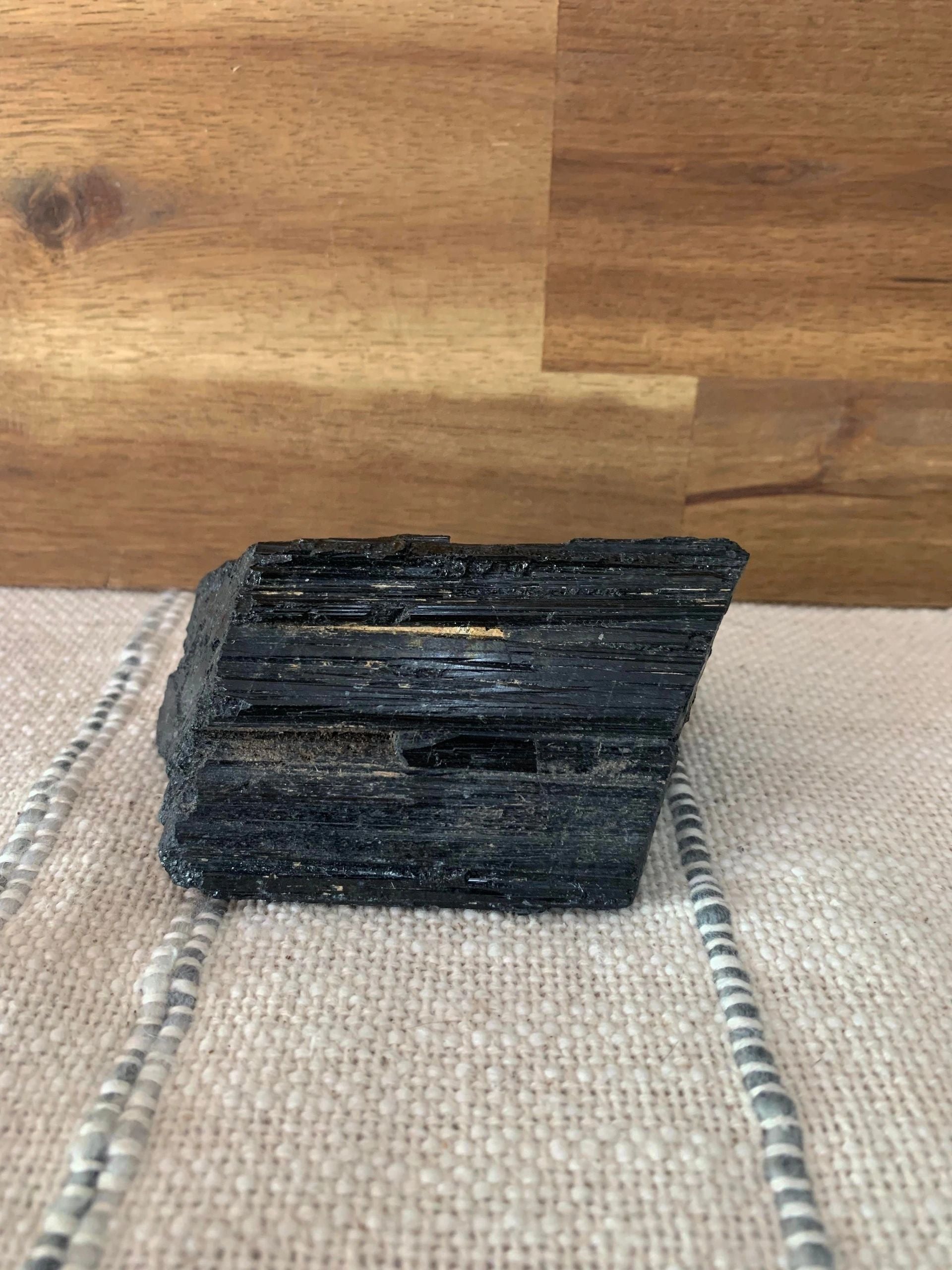 Black Tourmaline Chunk #1 - Large