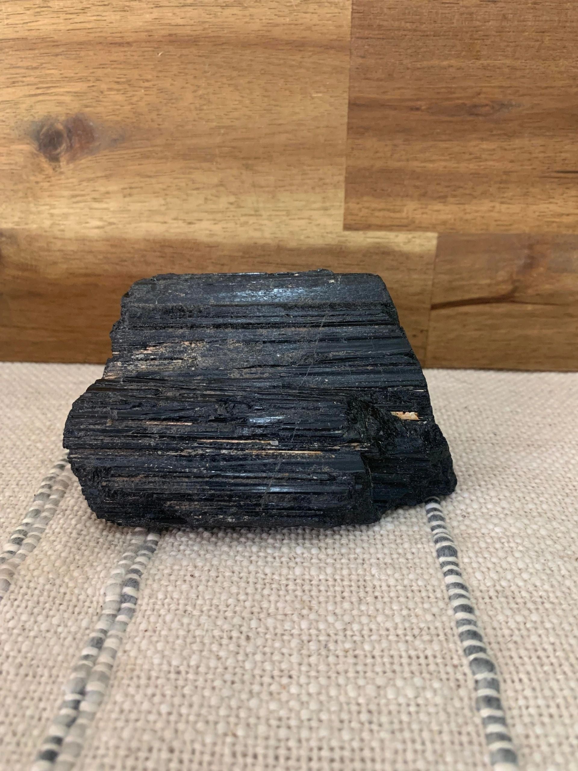 Black Tourmaline Chunk #1 - Large