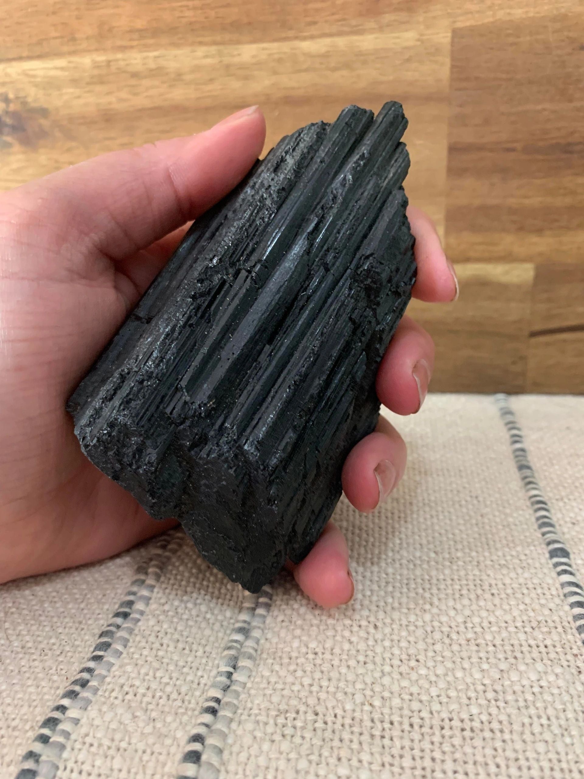 Black Tourmaline Chunk #2 - Large