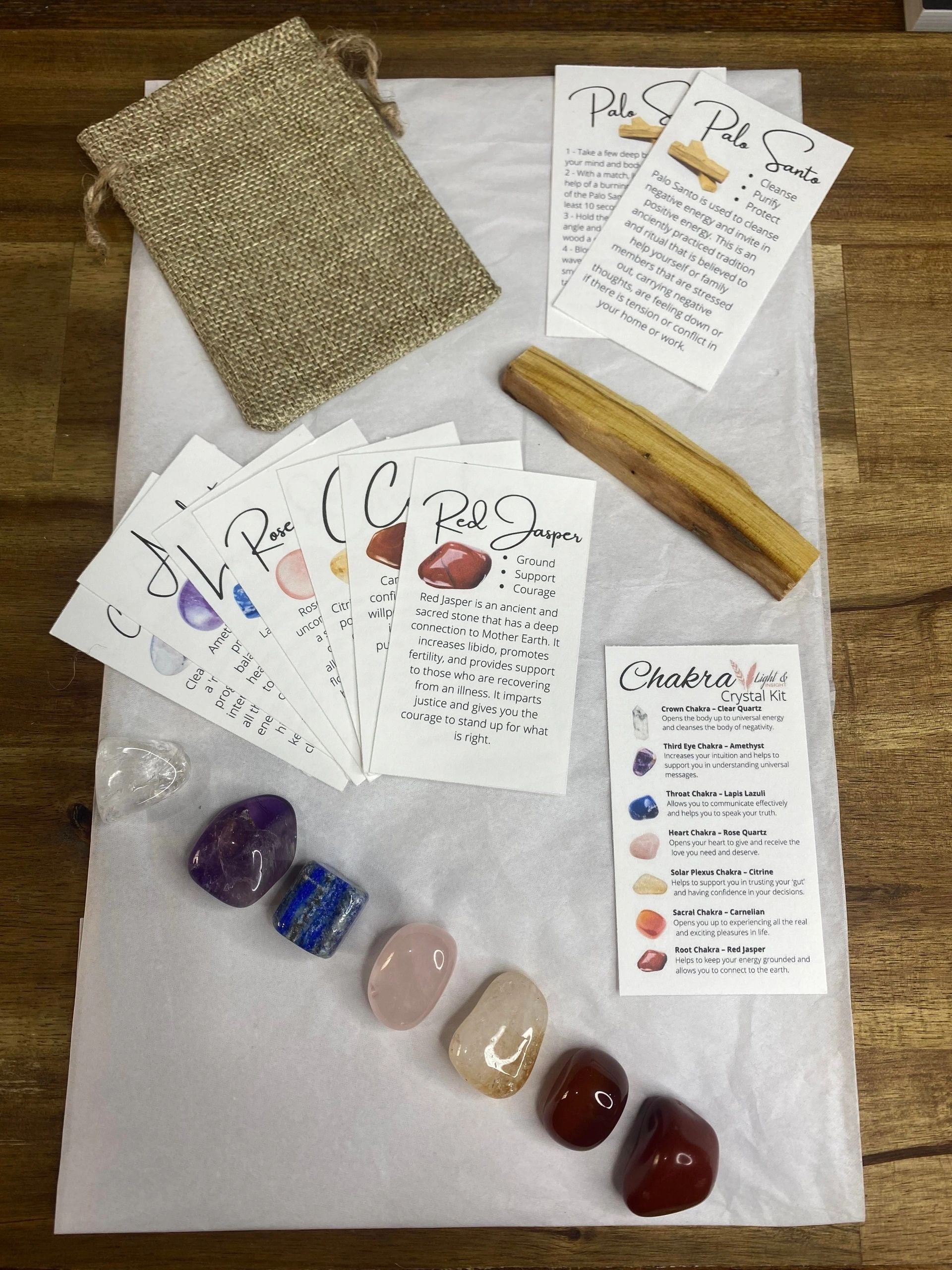 Chakra Crystal Kit