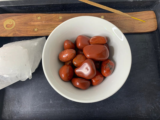 Red Jasper Tumble Stone