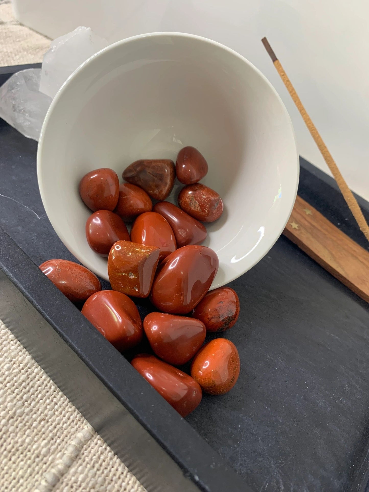 Red Jasper Tumble Stone