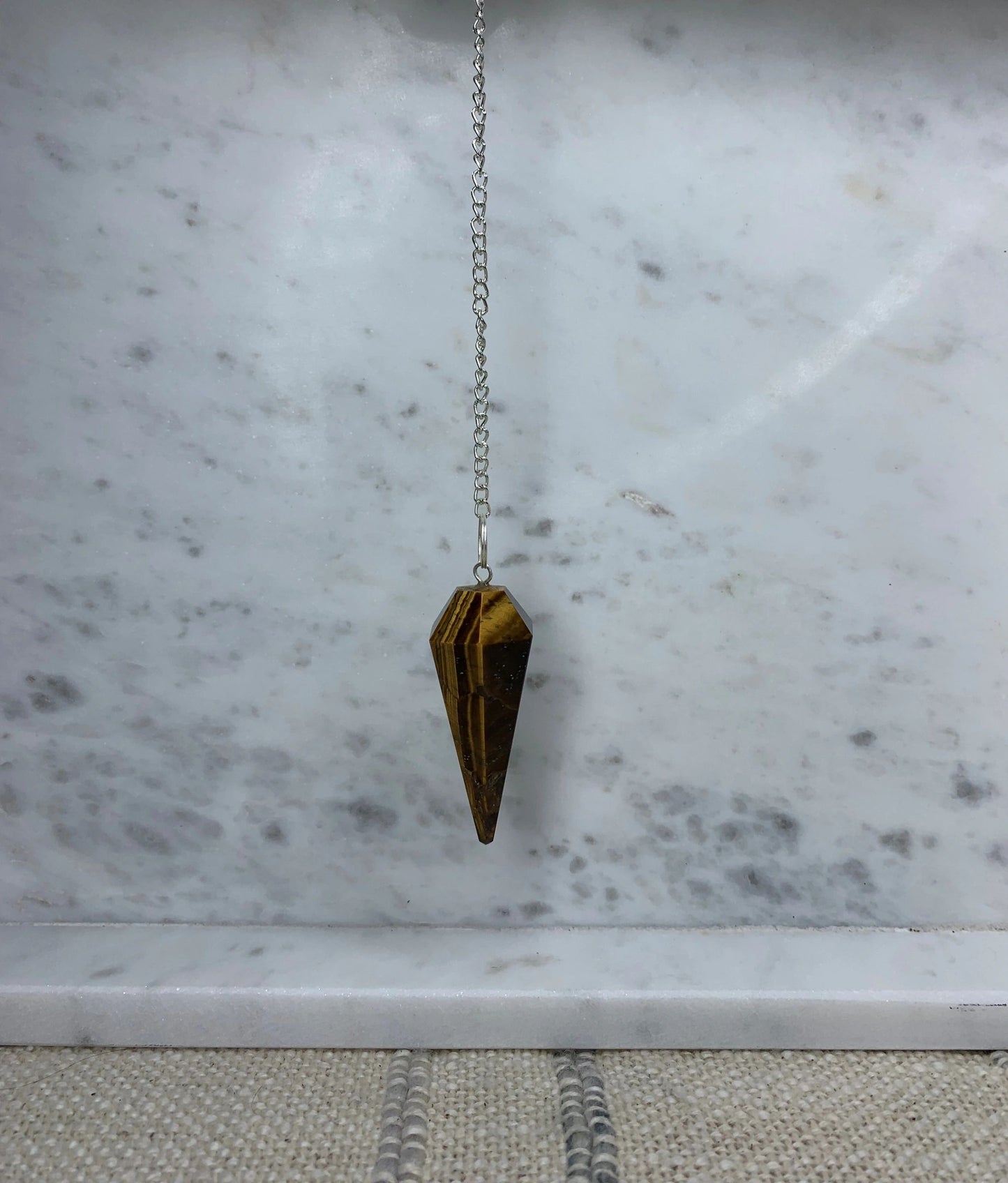 Tigers Eye Pendulum