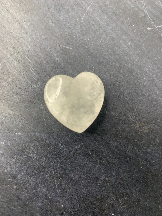 Clear Quartz Heart - Small