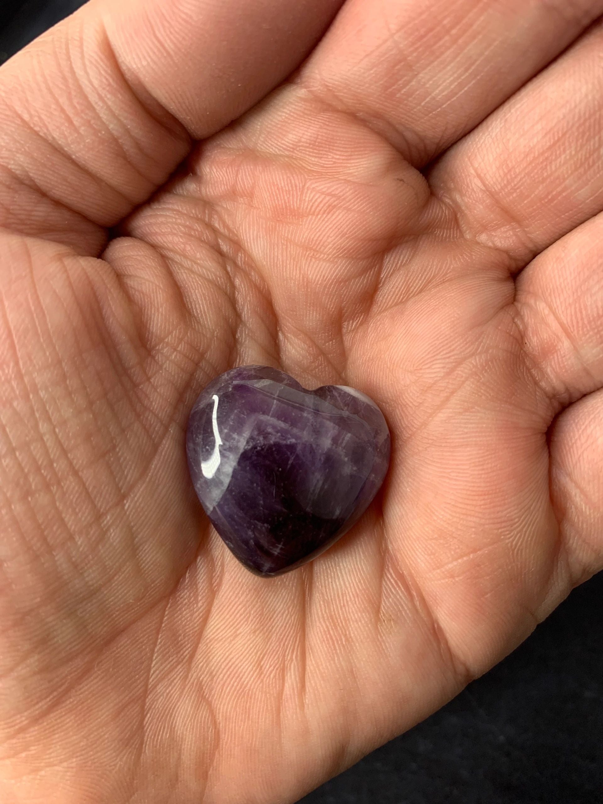 Amethyst Heart - Small