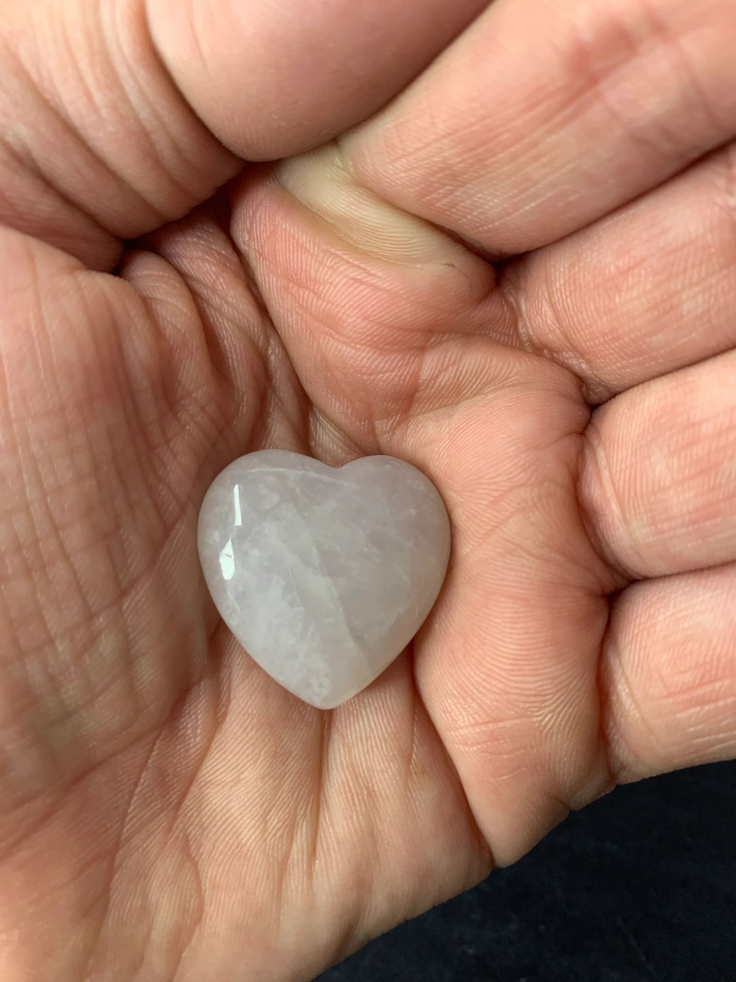 Rose Quartz Heart - Small