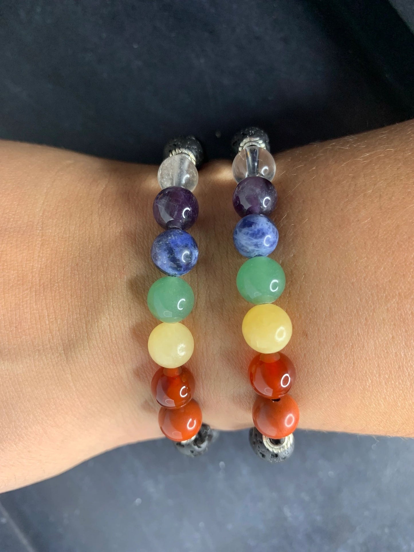 7 Chakra Bead Bracelet