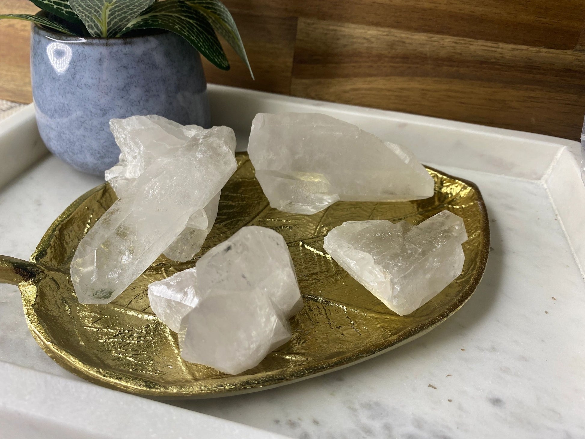 Clear Quartz Raw Cluster