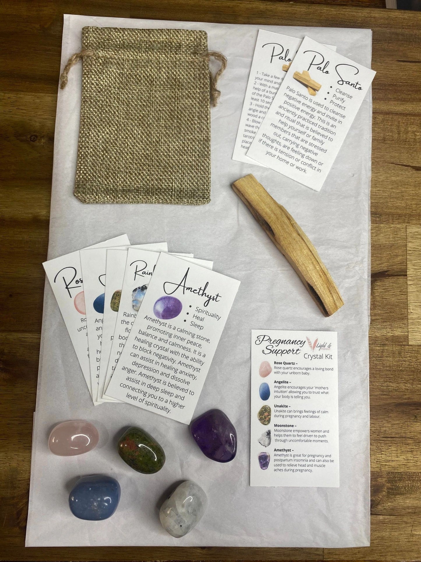 Pregnancy Support Crystal Kit